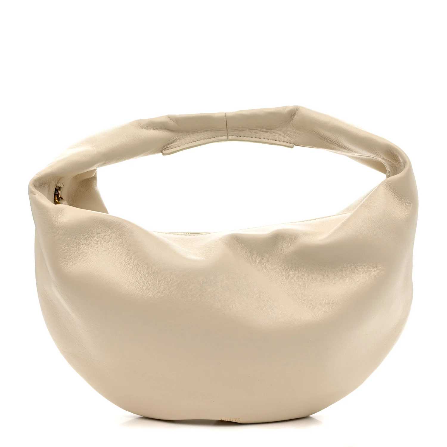Calfskin Medium Olivia Hobo Off White
