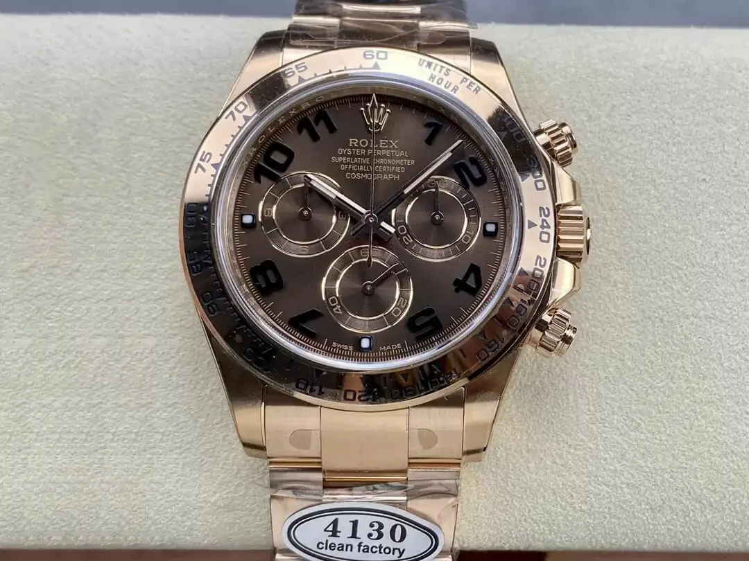 Rolex Cosmograph Daytona M116505-0011 Clean Factory Gold Stainless Steel Strap