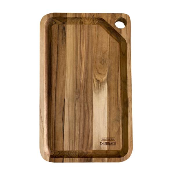 Wooden board skjærefjøl 40x24 cm teak