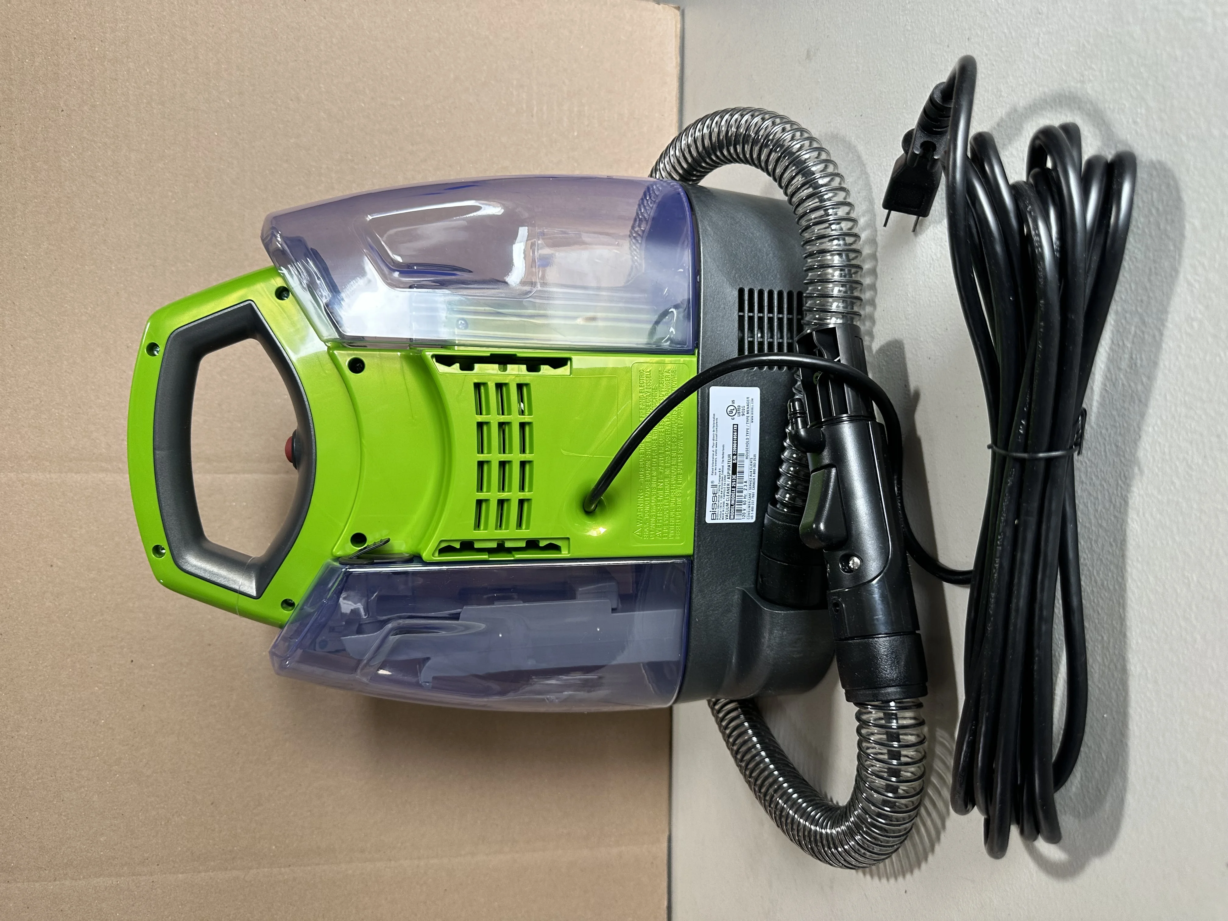 Bissell Little Green Pro Heat Cannister Vacuum Cleaner - Portable