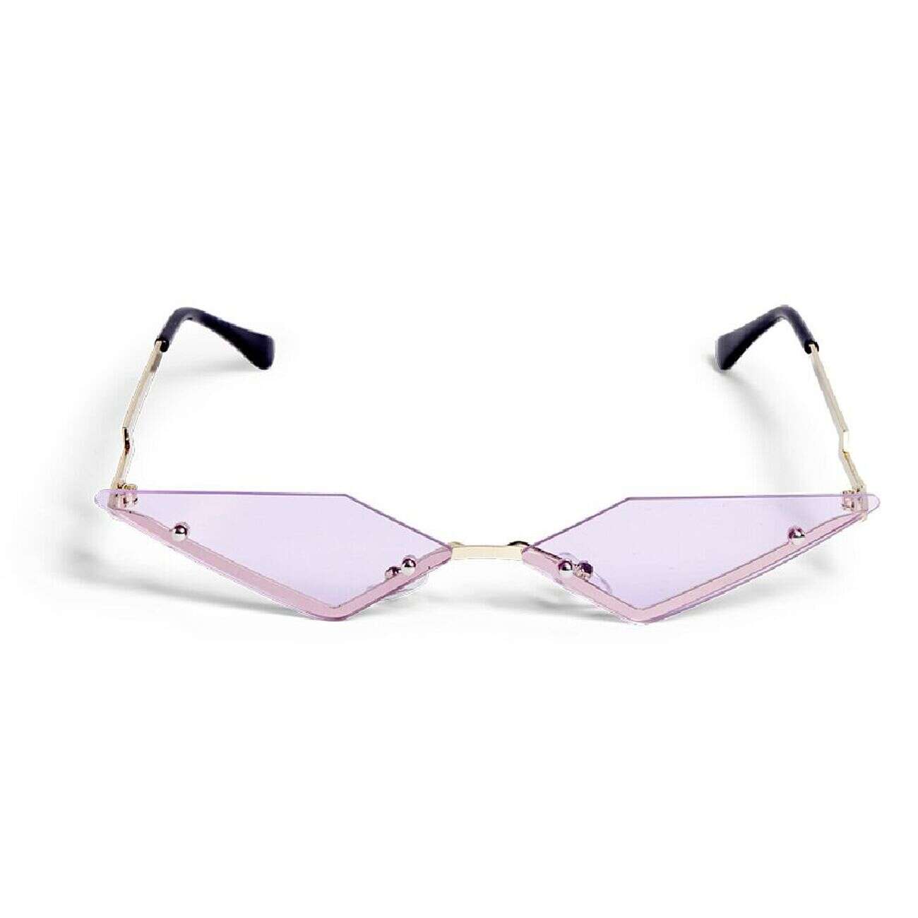 Lunettes fantaisie adulte rose transparent