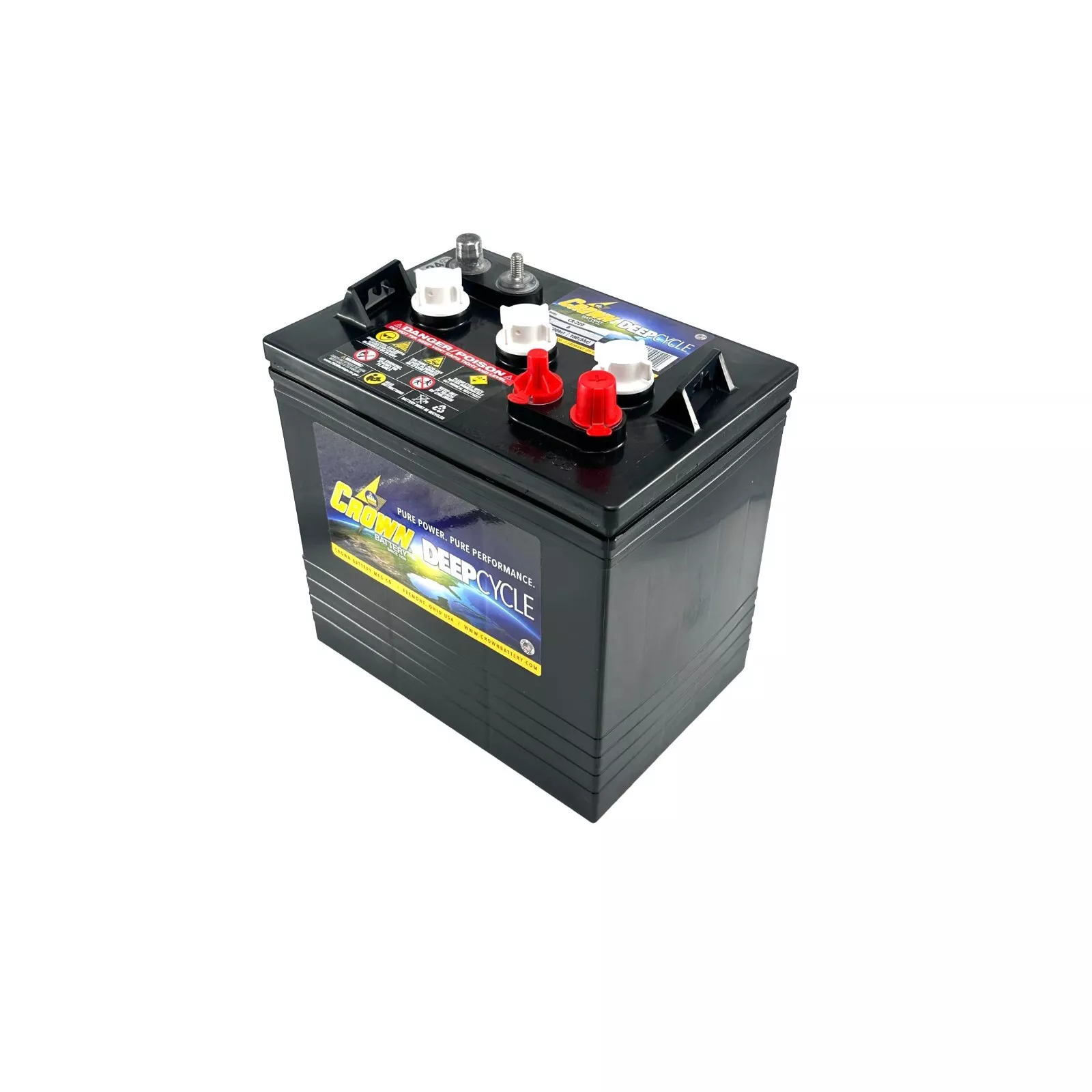 X2 | CR 220 6 Volt 220Ah Deep Cycle Battery Replaces Trojan T 105 T105 Image 3