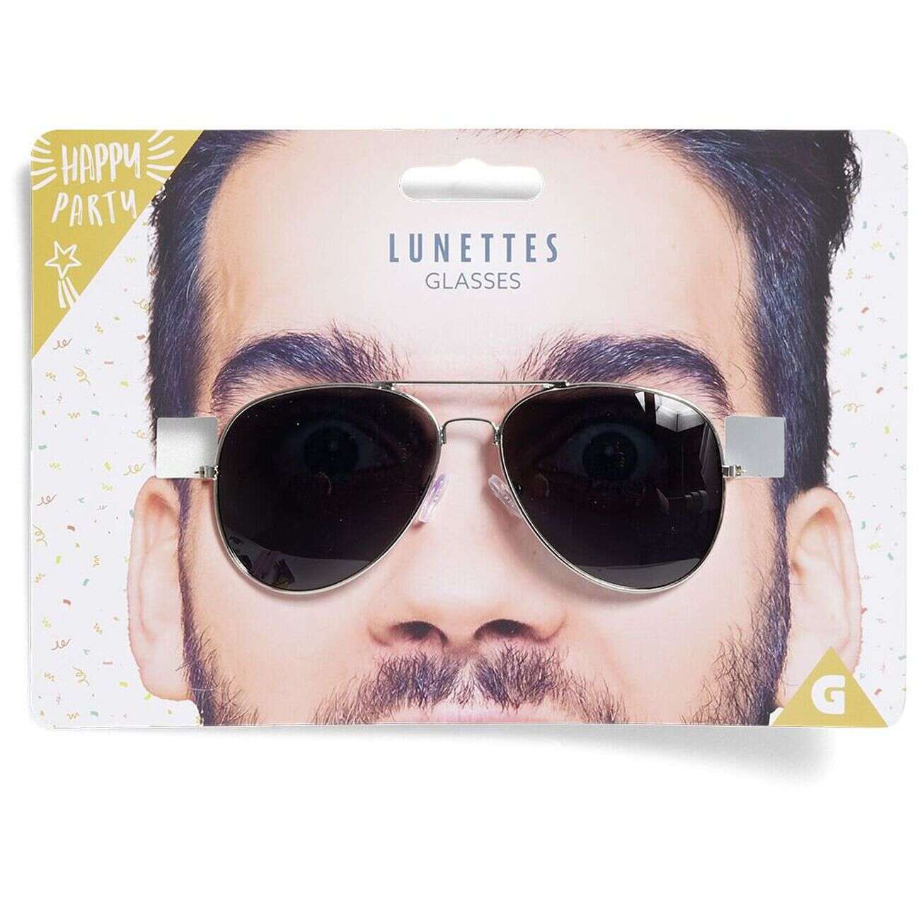 Lunettes déguisement police