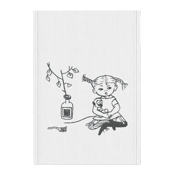 Pippi kjøkkenhåndkle 35x50 cm sukkerdrikke