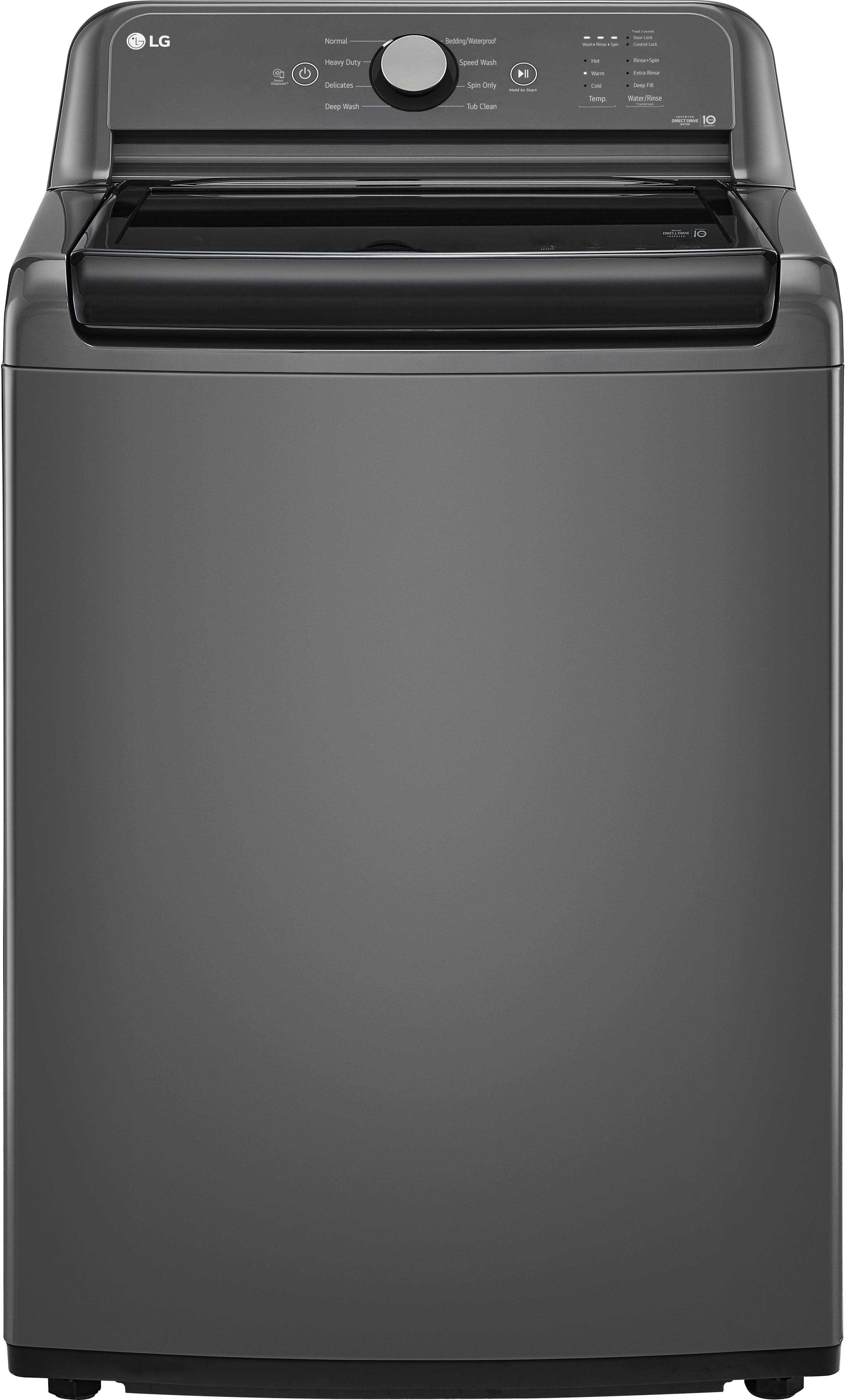 LG 4.1 Cu. ft. Top Load Washer with 4-Way Agitator and TurboDrum Technology