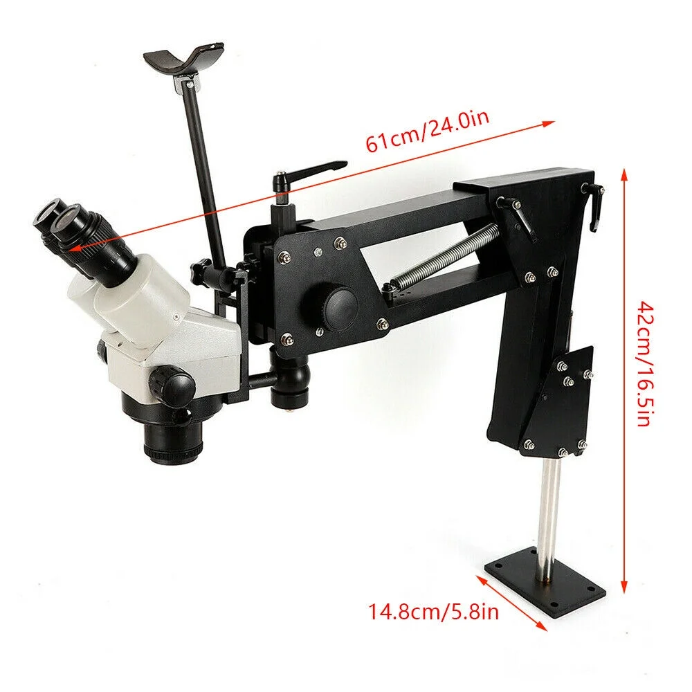 270�� Multi-Directional Microscope Gem Diamond Setting Machine Jewelry Making Tool - Image 2