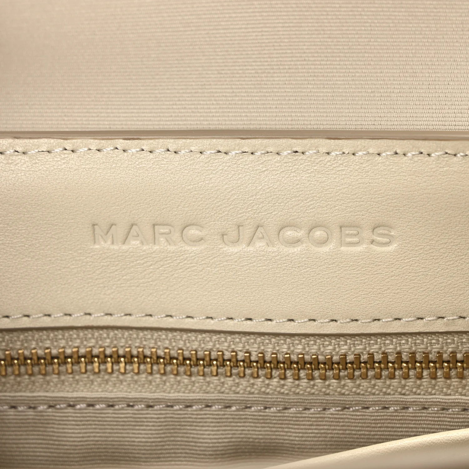 Calfskin Large The Covered J Marc Saddle Bag Cloud White