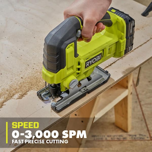 ONE+ 18V Cordless 2-Tool Combo Kit with 5 1/2 in. Circular Saw and Jig Saw (Tools Only) - Image 4