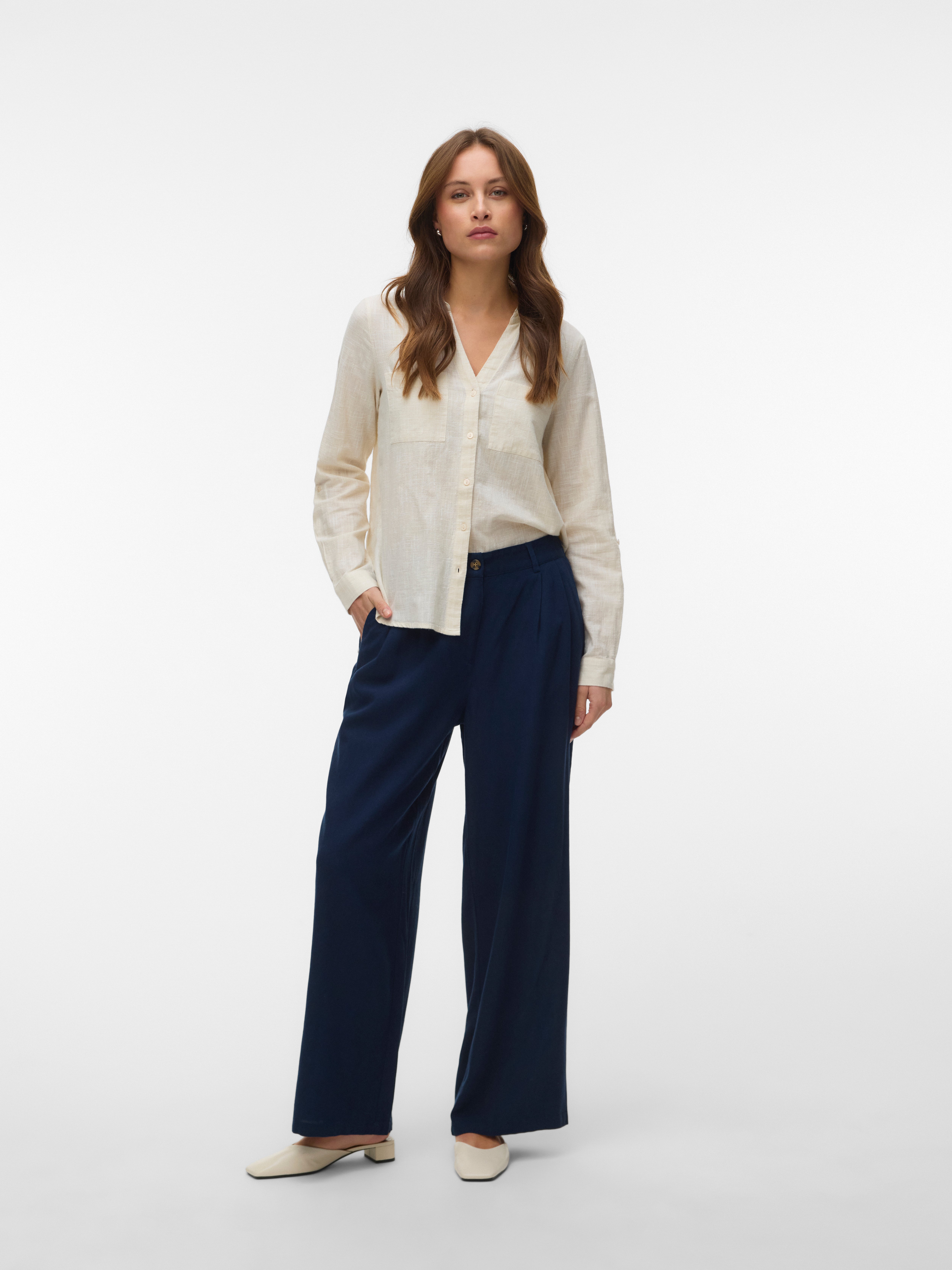 VERO MODA® VMMYMILO Mid waist Trousers