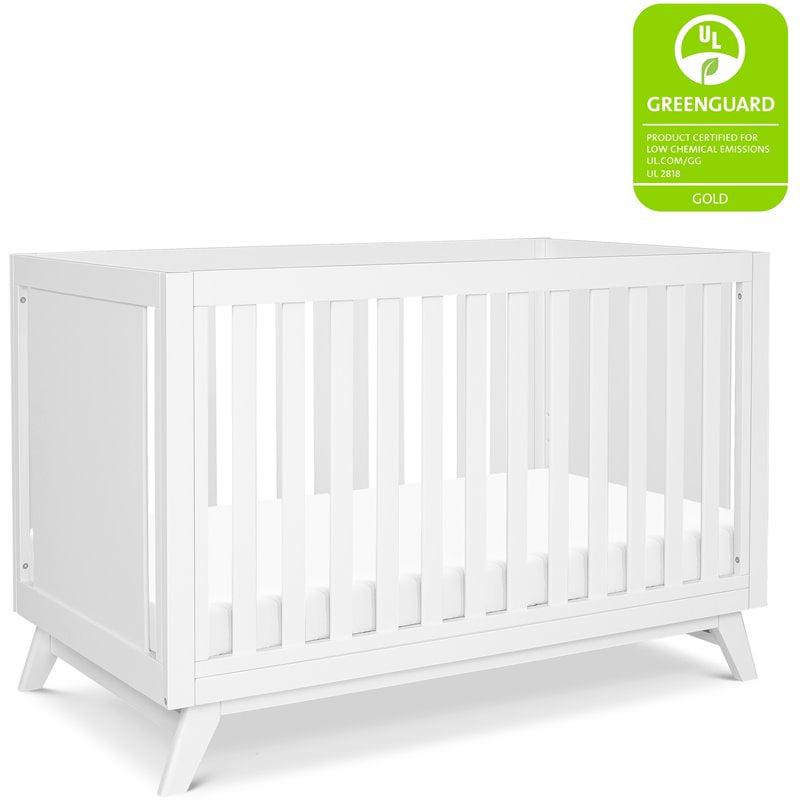Davinci Otto Pine Wood 3 - in - 1 Convertible Crib in White