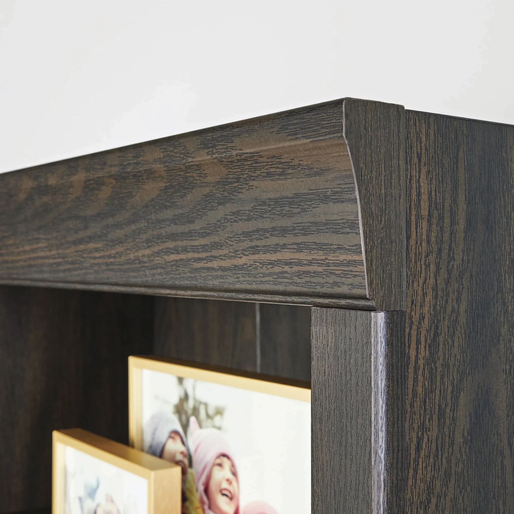Better Homes & Gardens Glendale 5 Shelf Bookcase, Dark Oak Finish