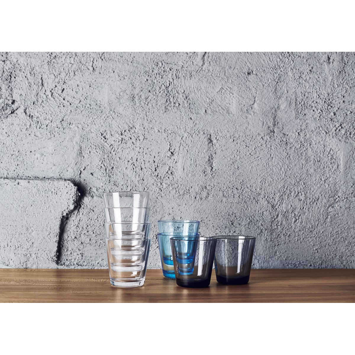 Kartio glass 40 cl 2 stk vanngrønn