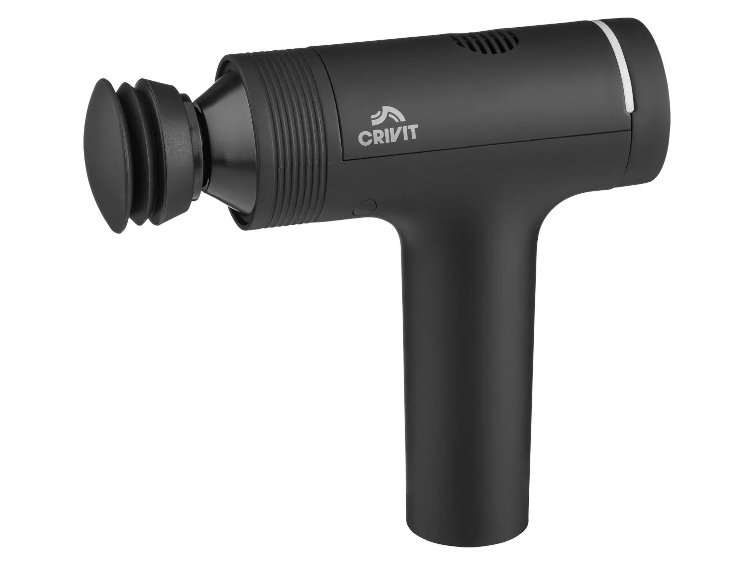 CRIVIT Pistolet de massage Premium CMGB B2, 5 ttes, 10 vitesses