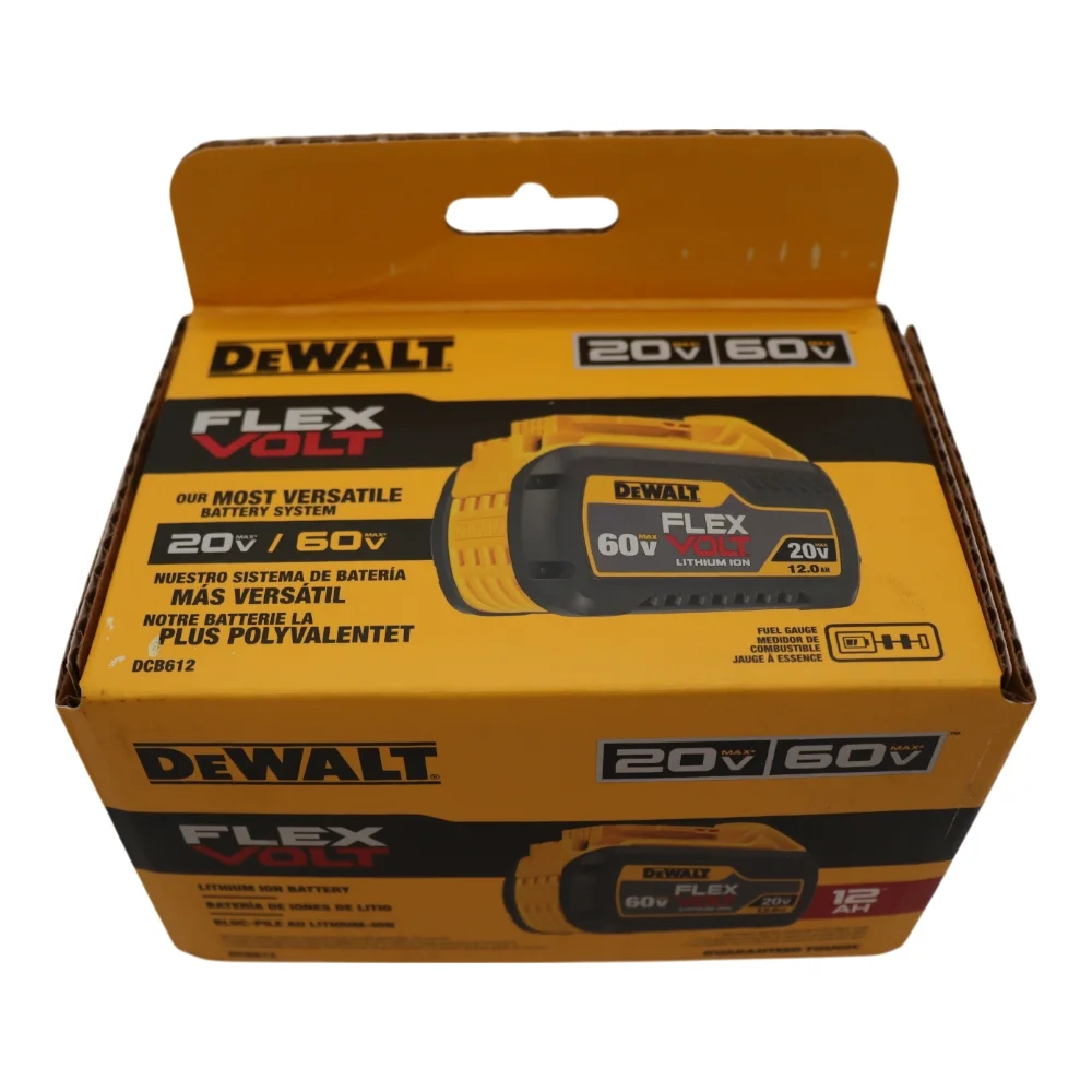 DEWALT Flexvolt 20V/60V Max 12.0ah Battery (DCB612)