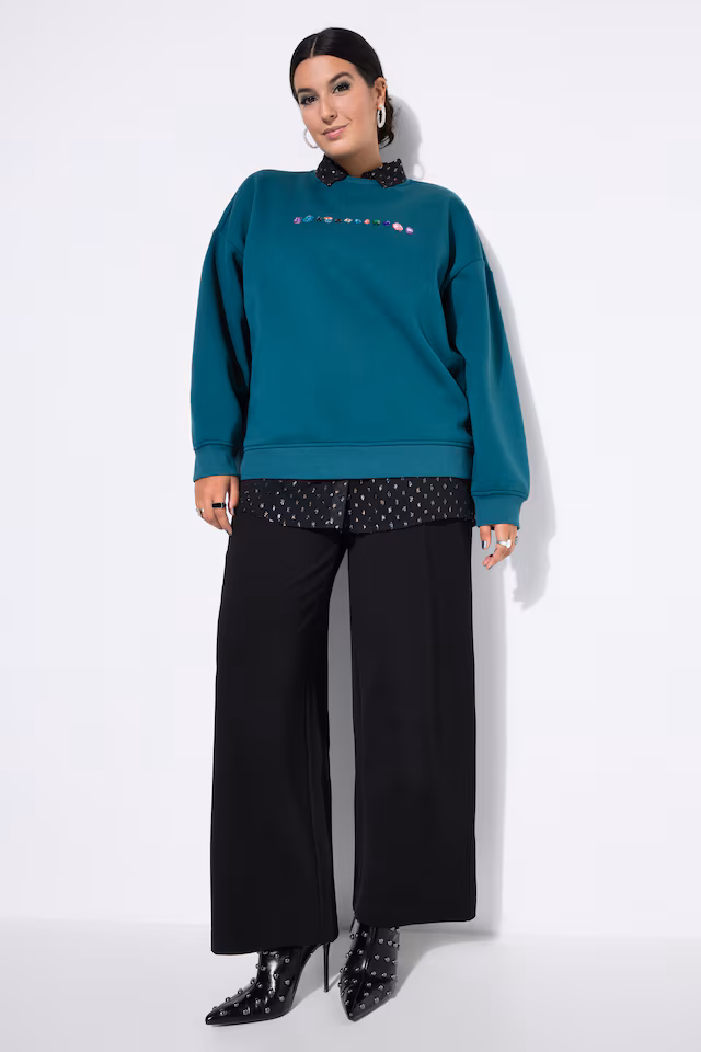 Gemstone Detail Sweatshirt