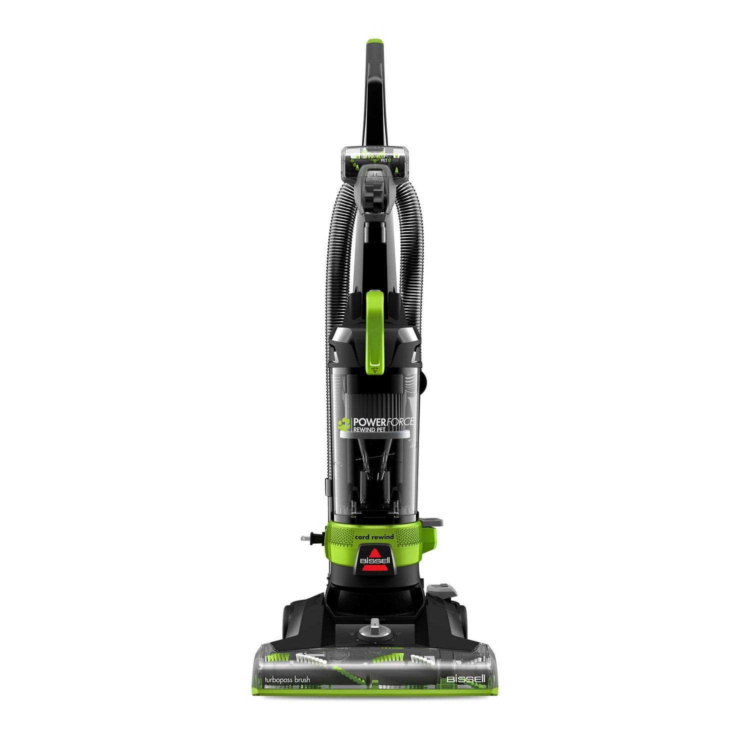 Bissell Powerforce Helix Turbo Rewind Pet Upright Vacuum 3333