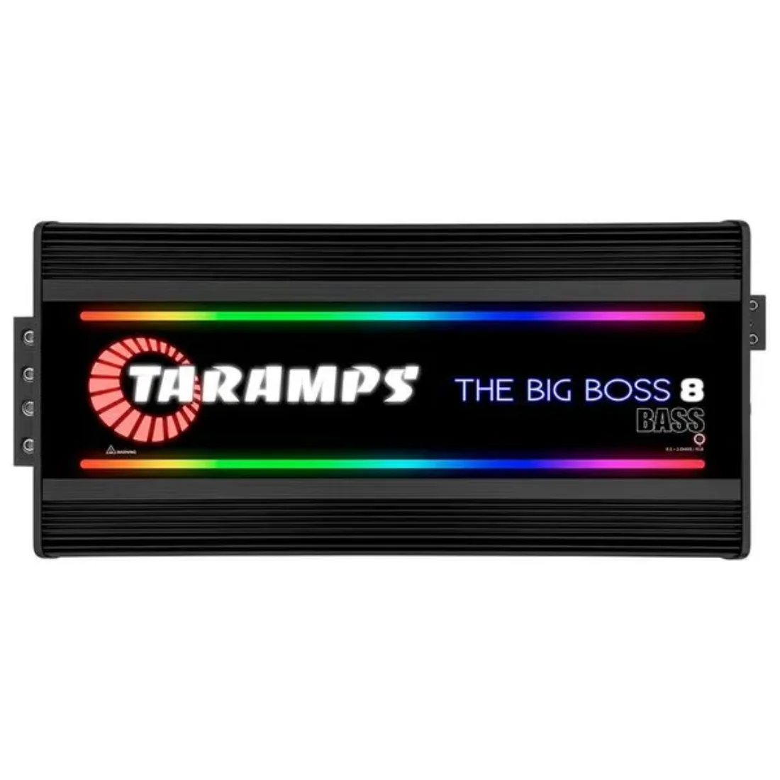 Taramps THE BIG BOSS 8 BASS BLACK 1 - CH 8000W RMS 0.5 - 2 Ohms RGB Car Amplifier