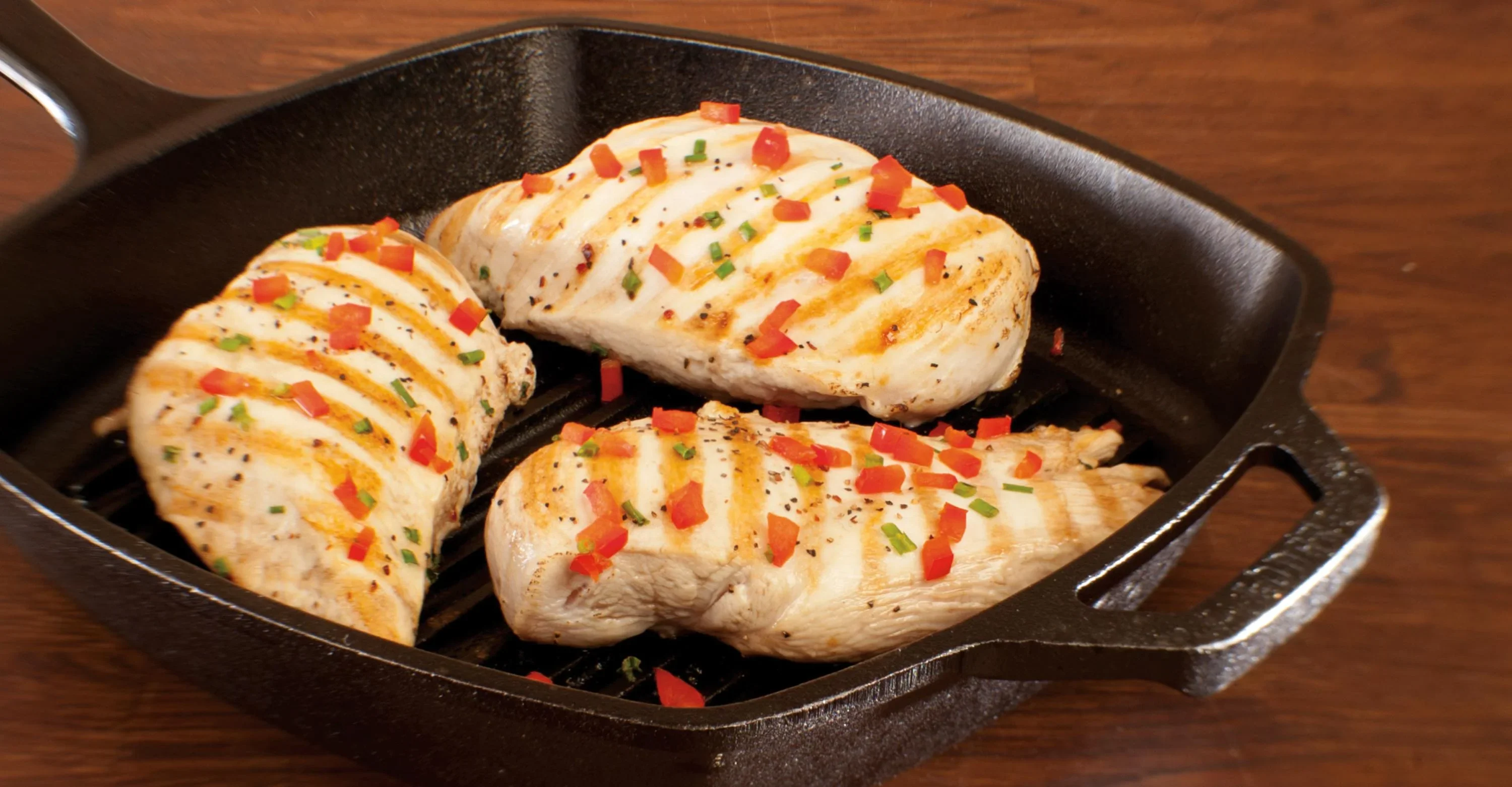 Cast Iron 10.5 Seasoned Square Grill Pan