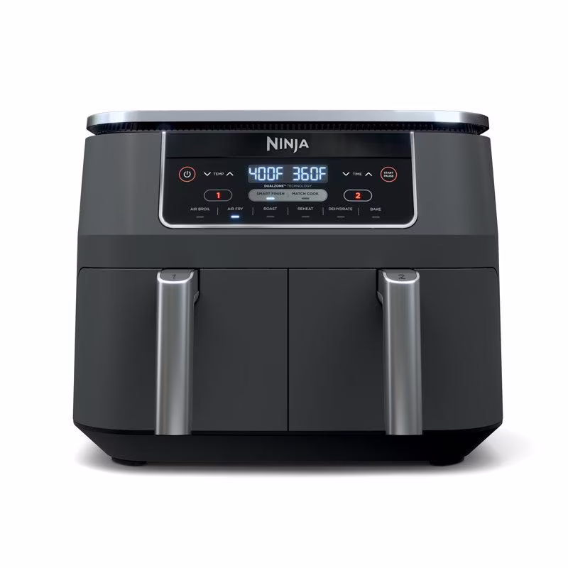 Ninja Foodi 6 - in - 1 8 - Quart 2 - Basket Air Fryer with Dualzone Technology