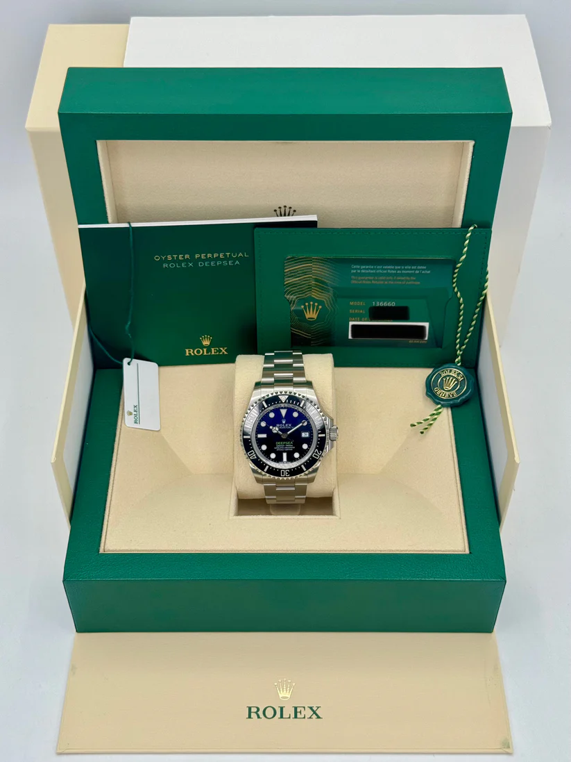 [Super Clone]Rolex Deepsea 44mm Blue/Black Dial 