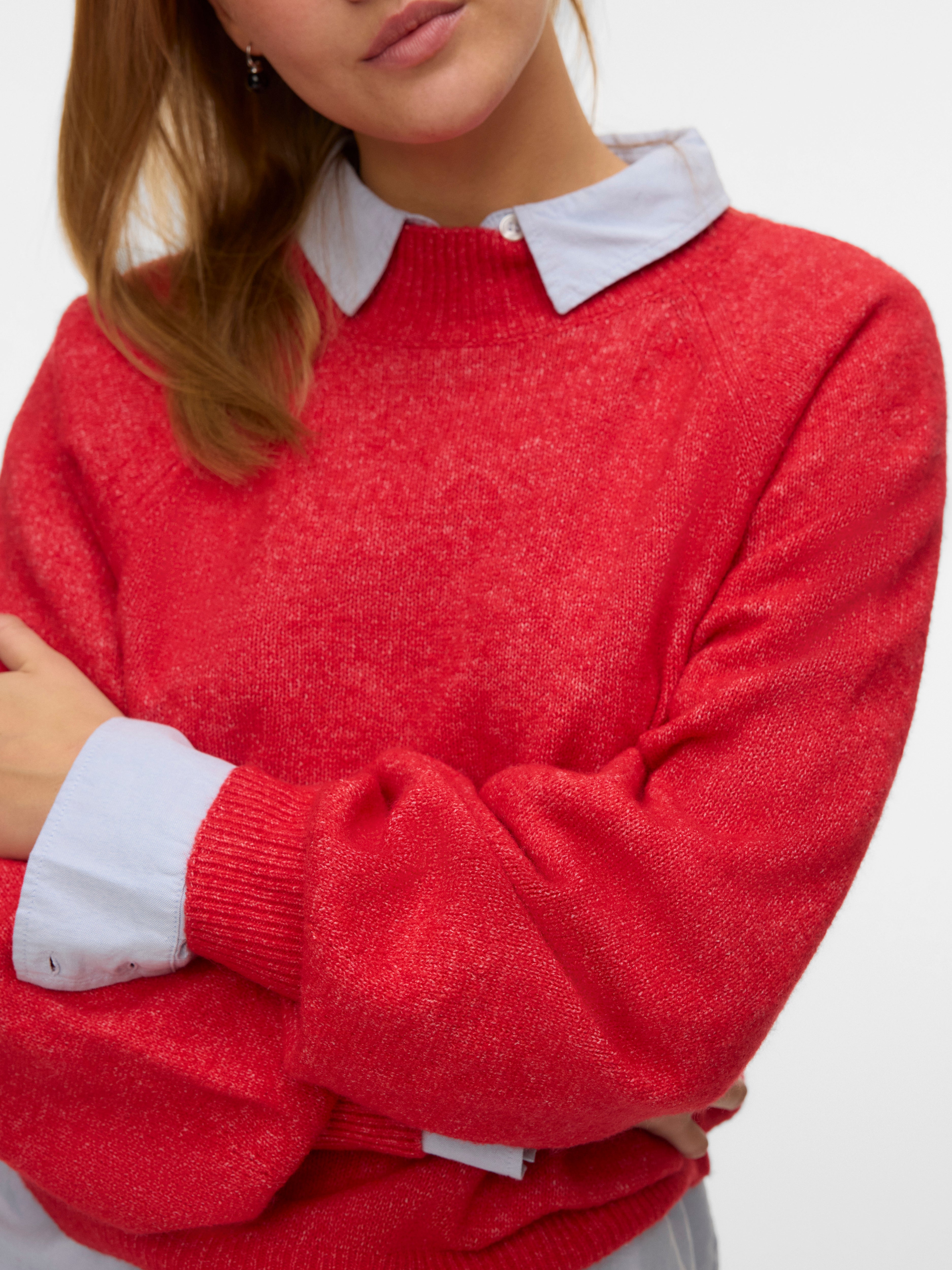 VERO MODA® VMLEAF Knitted pullover