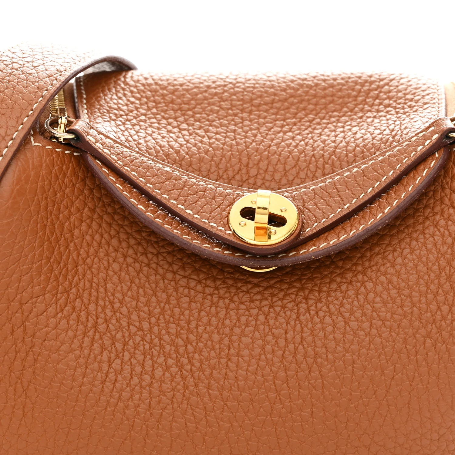 Taurillon Clemence Mini Lindy 20 Gold