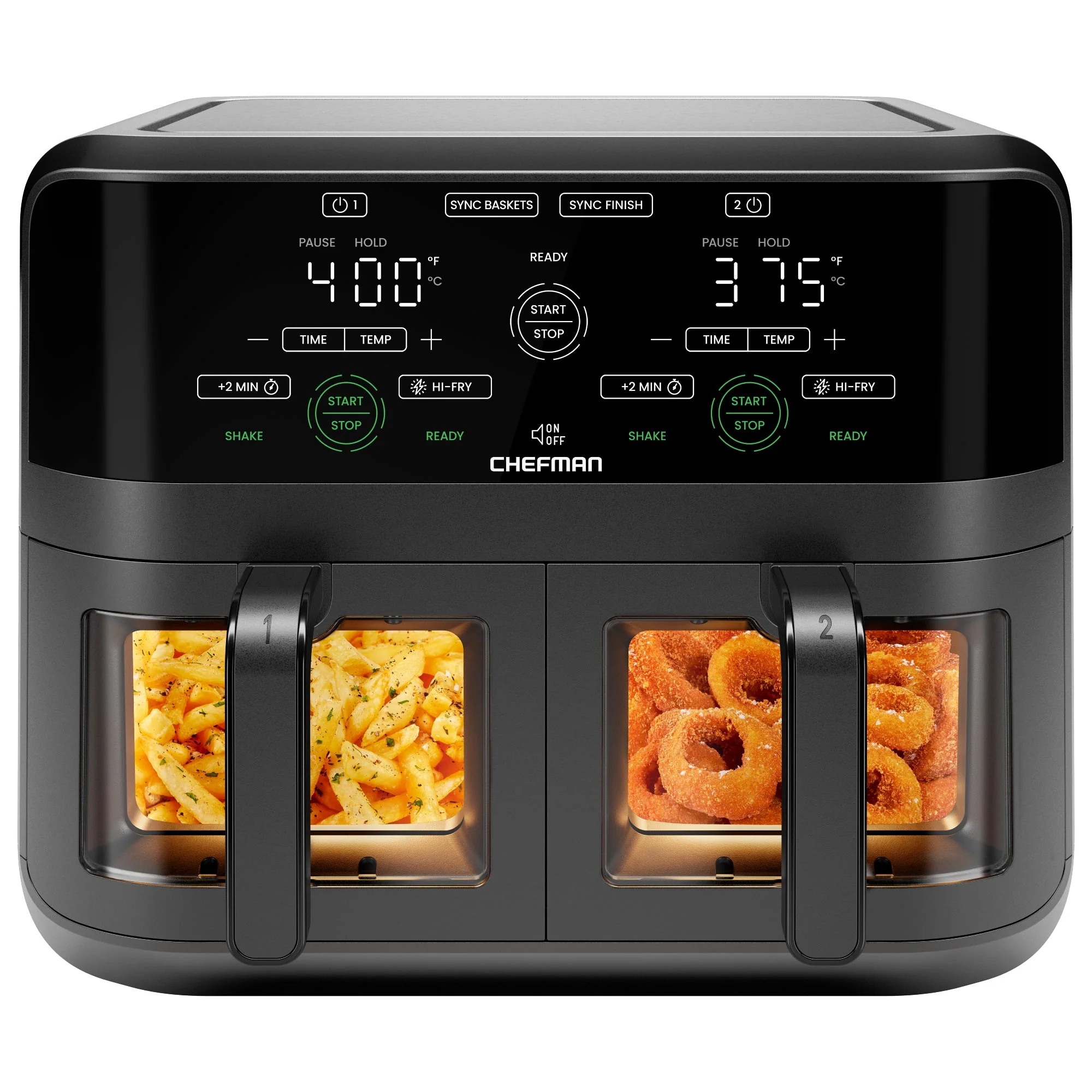 TurboFry Touch 6 Qt. Dual-Window Air Fryer