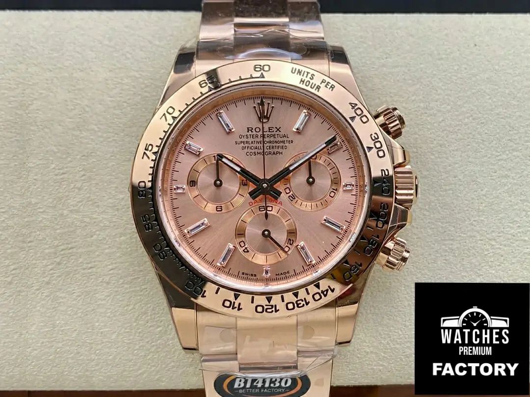 Rolex Daytona M116505-0012 BT Factory Rose Strap