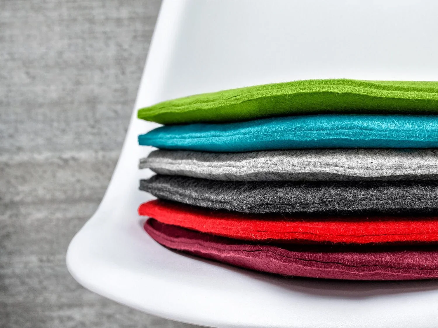 MAGMA Lot de 4 coussins de chaise d'intrieur Avaro