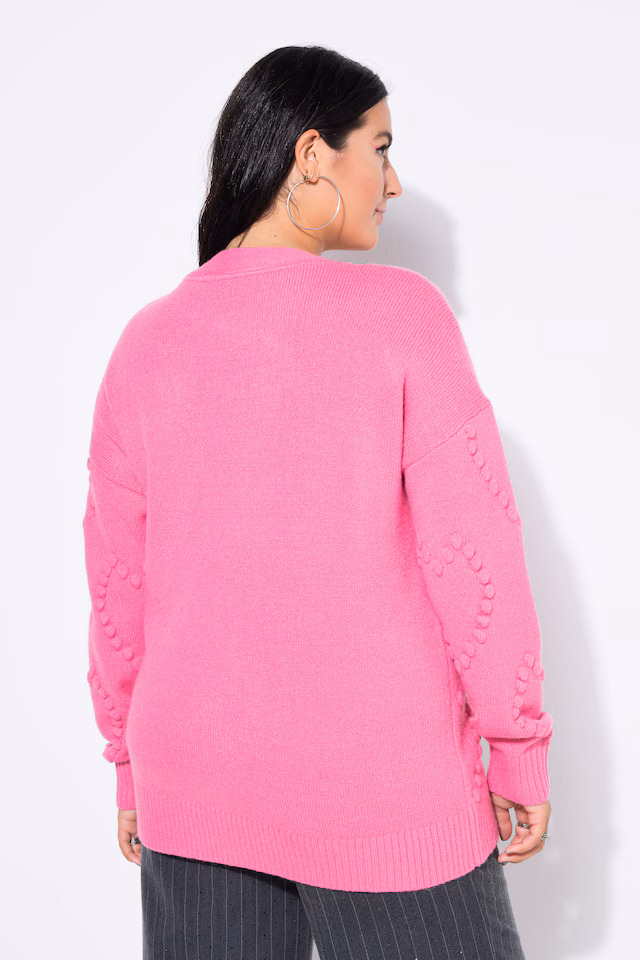 Textured Heart Cardigan