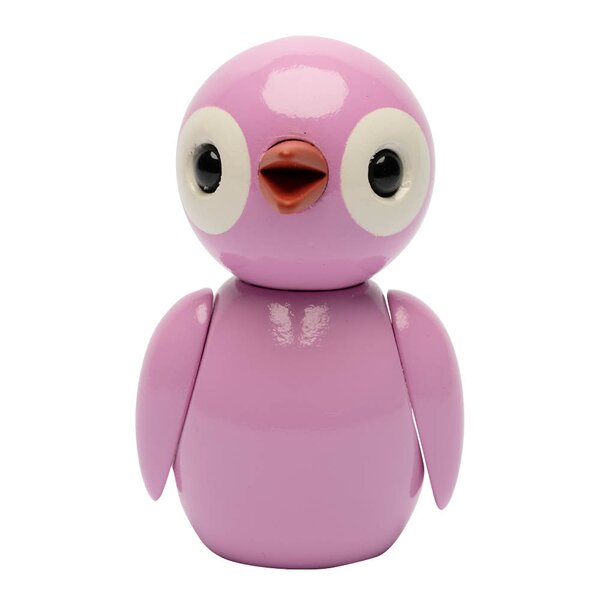 Spring Birds trefigur 6,5 cm powerful pink