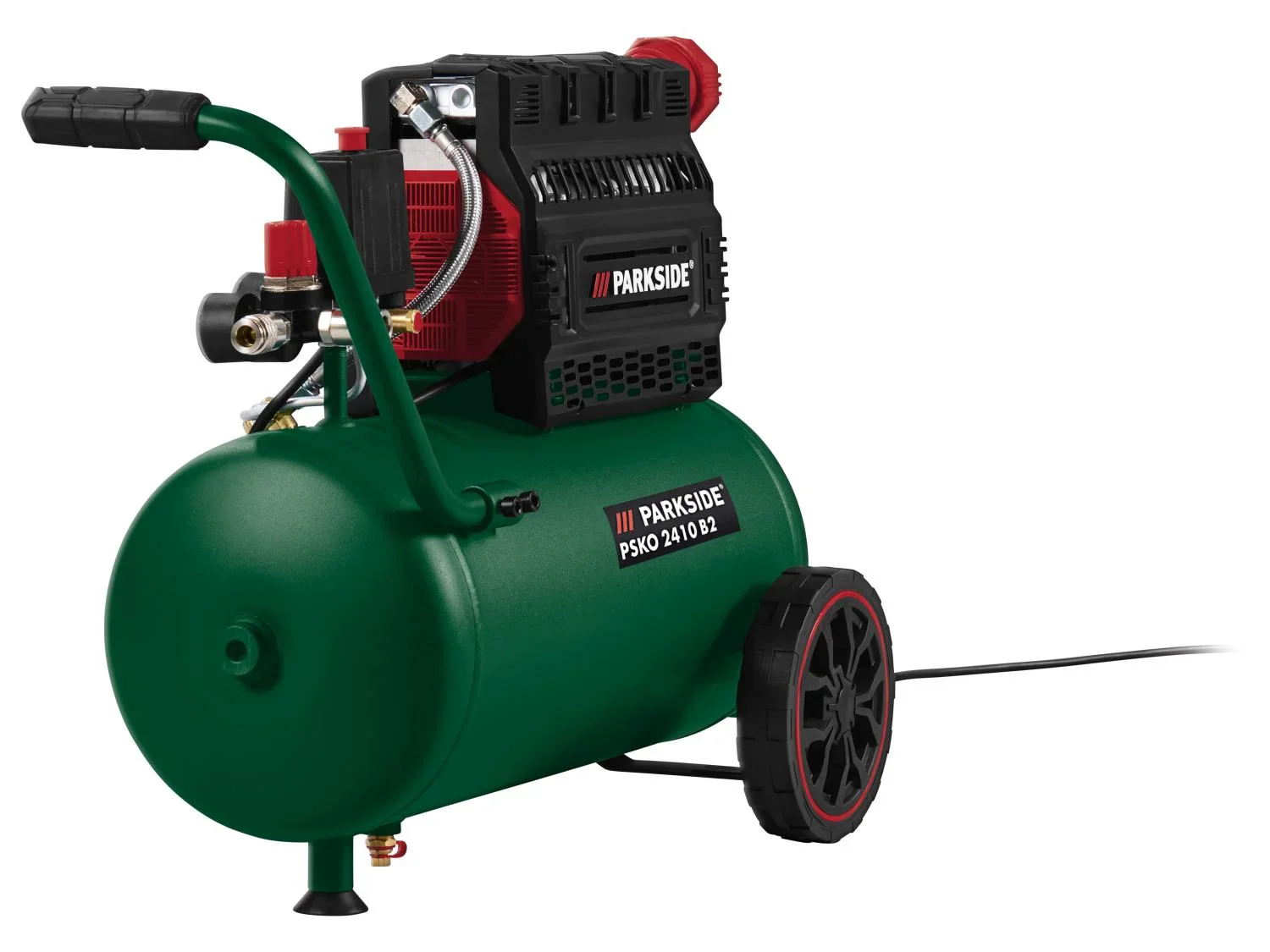 PARKSIDE Compresseur silencieux PSKO 2410 B2, 24 L