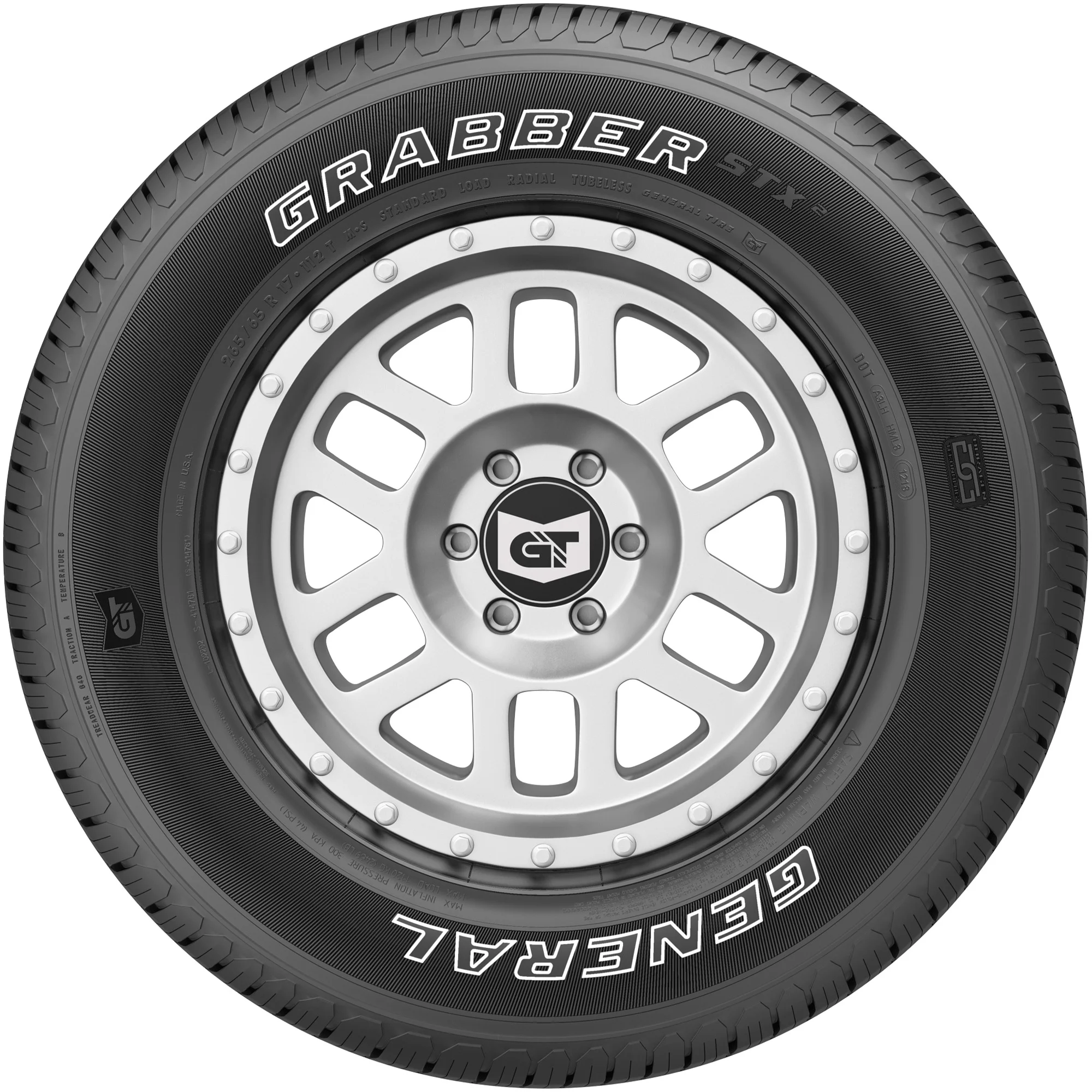 Set of 2 General Grabber STX2 245/70R17 110S Tires