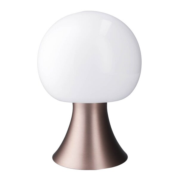 Noor LED-lampe 23 cm brun