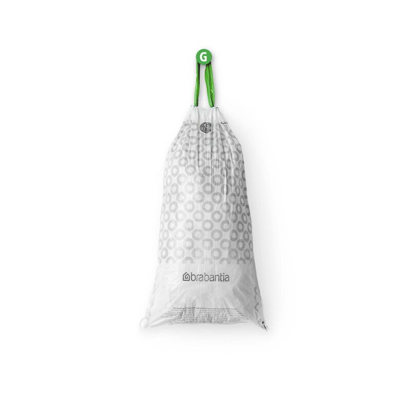 PerfectFit avfallsposer 23–30L 120-pack kode G hvit