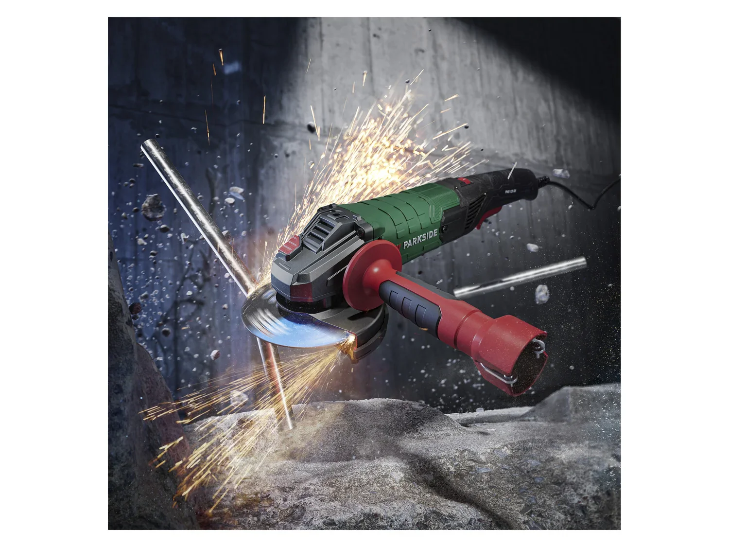PARKSIDE Meuleuse d'angle PWS 125 G6, 1200 W