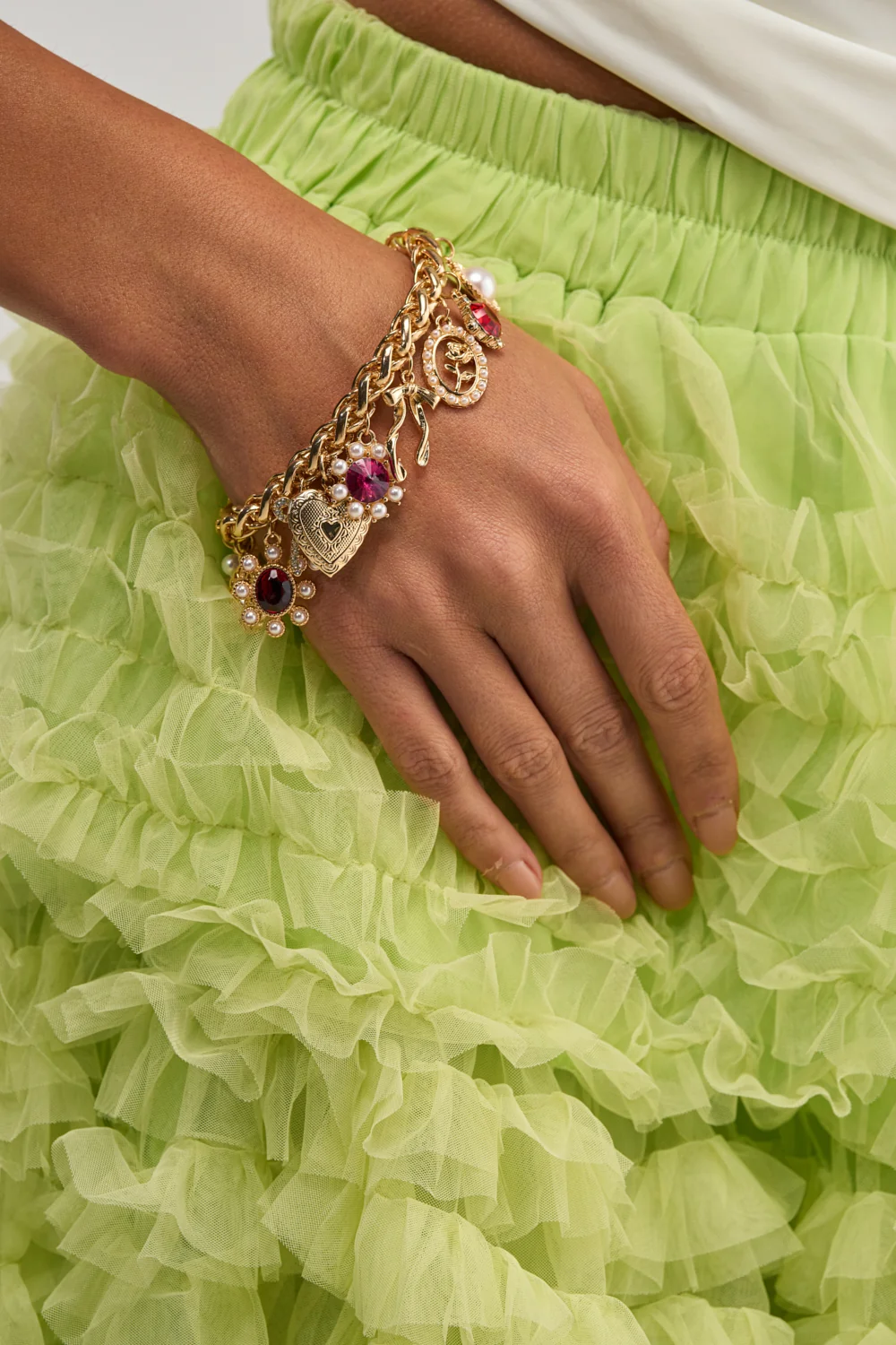 CHARMED LIFE CHARM BRACELET - Akira Store