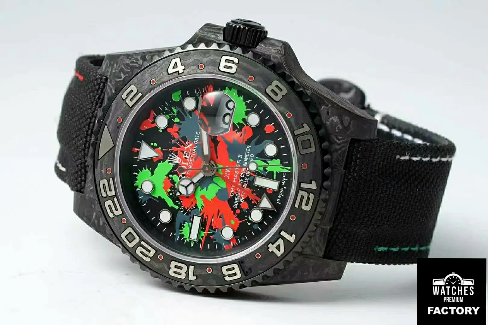 Rolex GMT-MASTER II Diw Black Strap