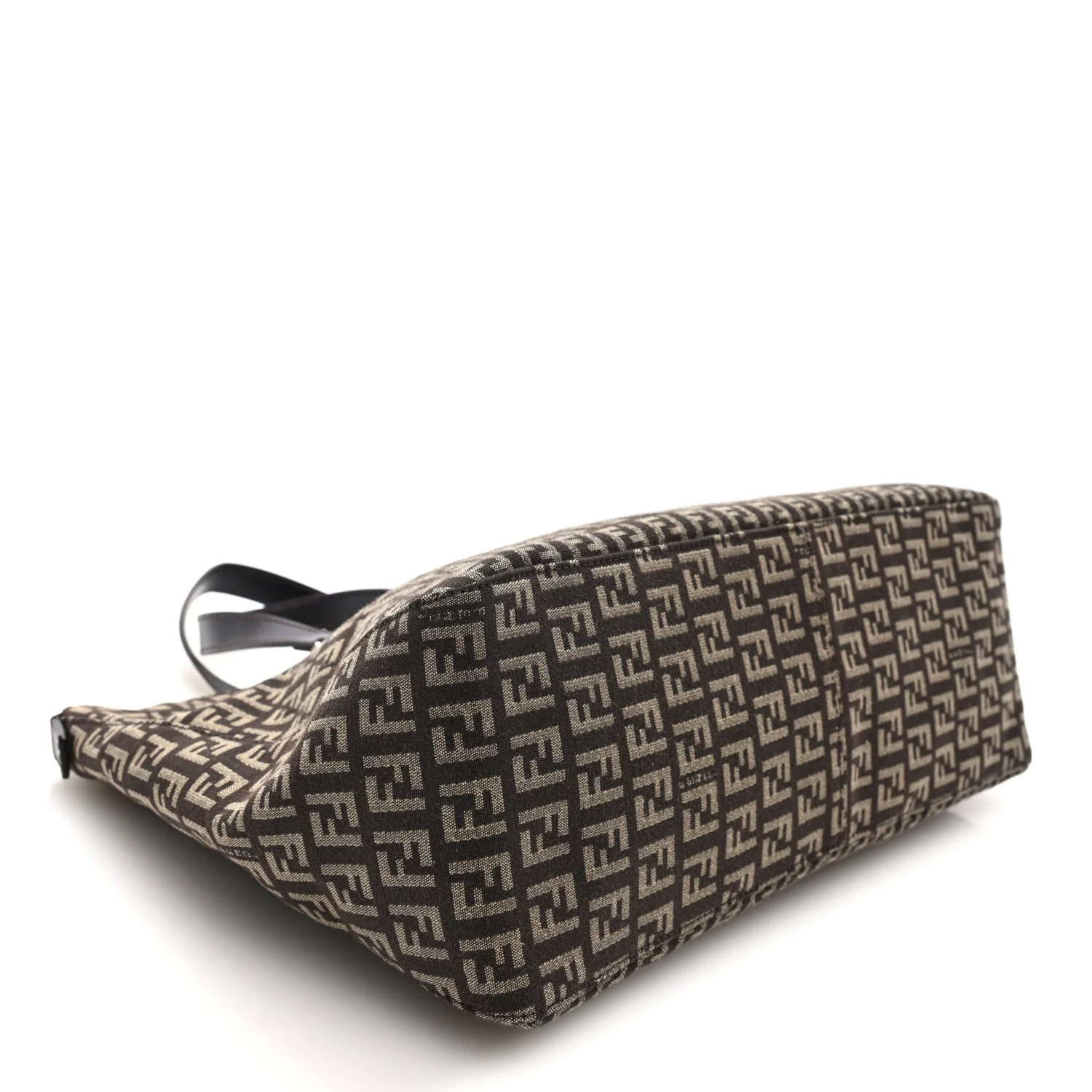 Zucchino Vitello Roll Tote Tobacco