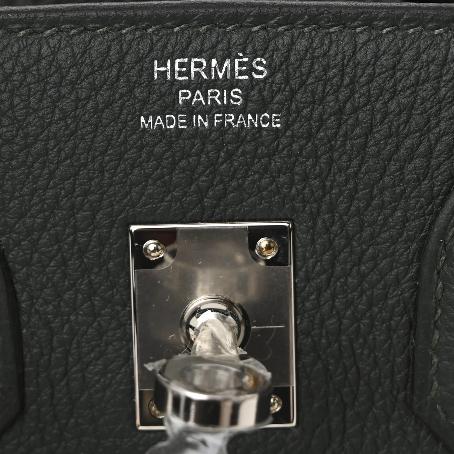 Togo Birkin 25 Vert Fonce