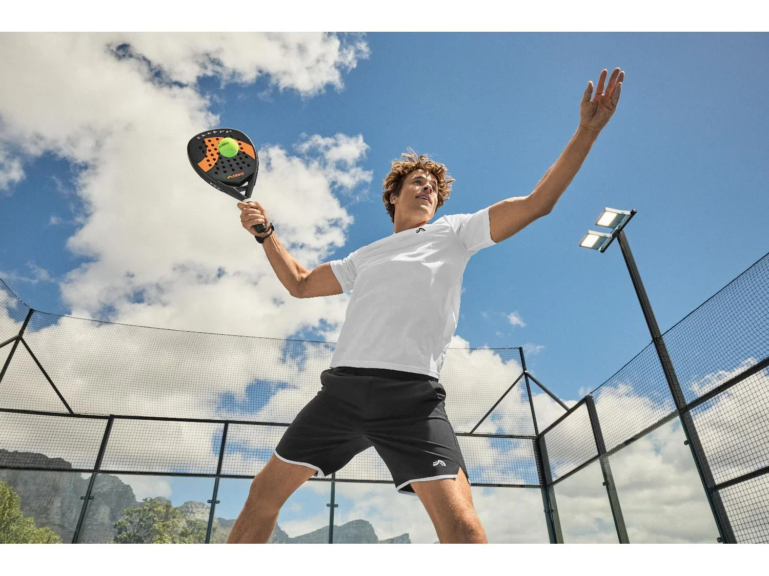 CRIVIT Lot de 3 balles de padel