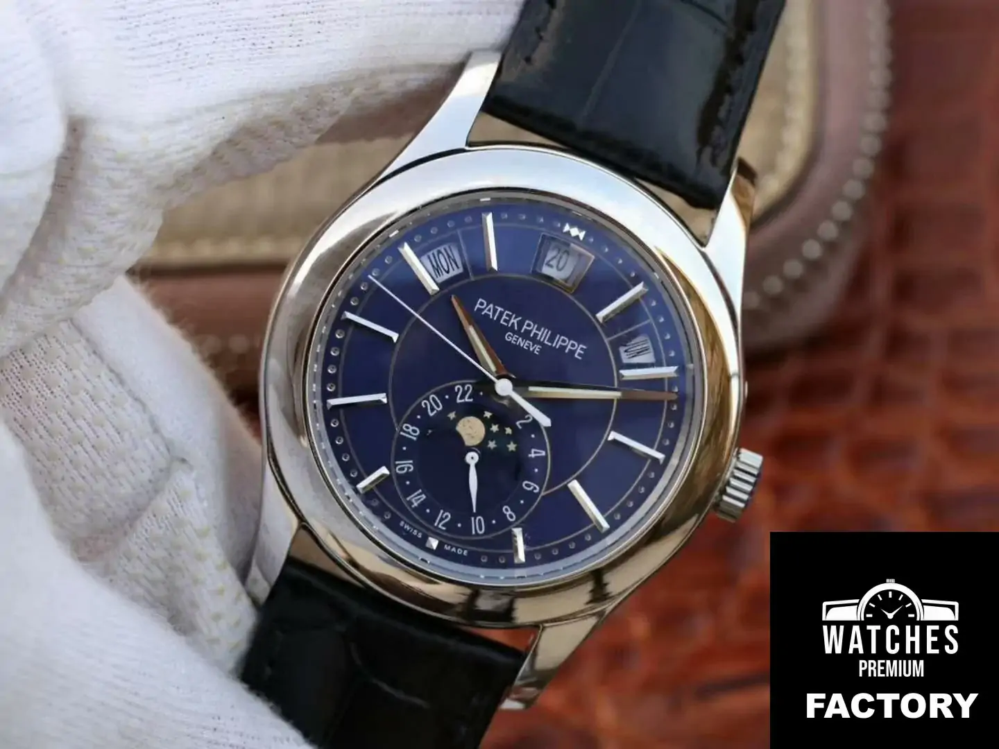 Patek Philippe Annual Calendar 5205G-013 Blue Dial