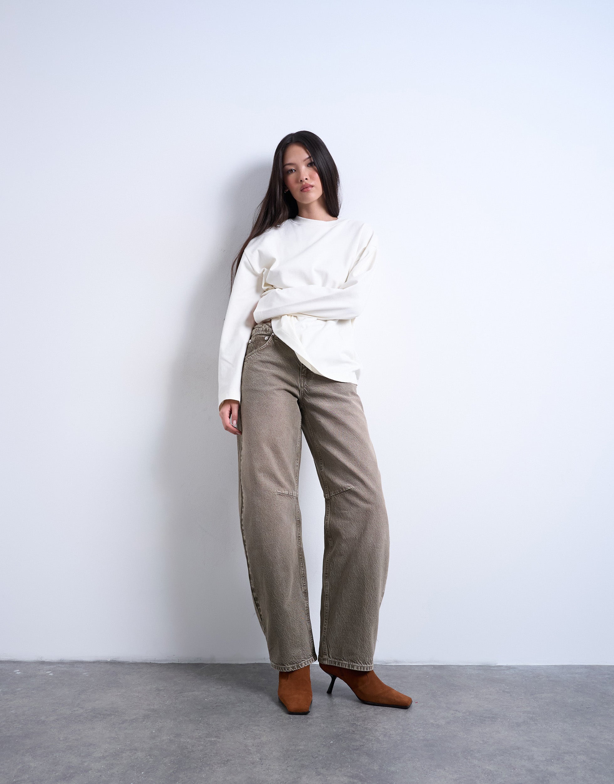 VERO MODA® TSBARREL High rise Barrel Fit Jeans