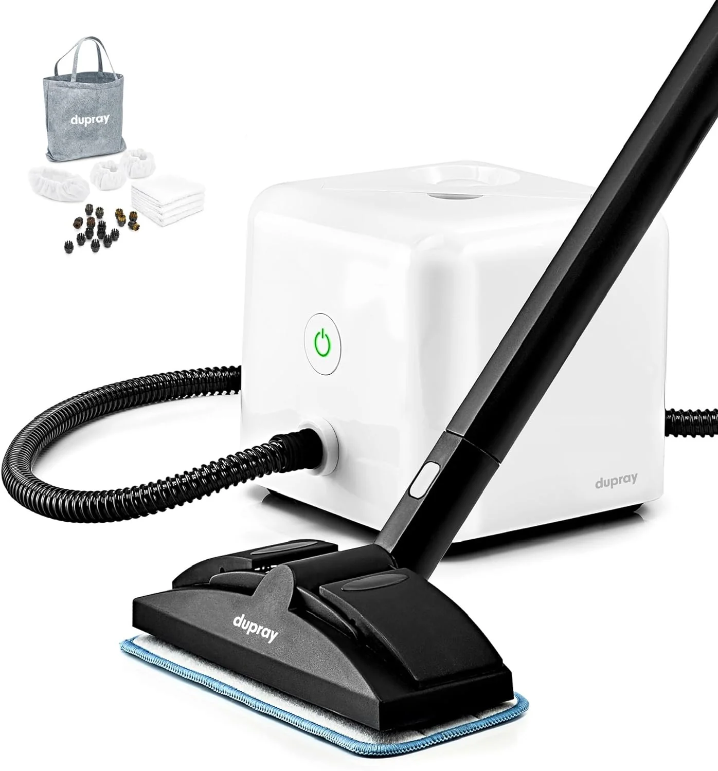 Neat Steam Cleaner Powerful Multipurpose Portable Steamer for Floors, Cars, Tiles Grout Cleaning Chemical Free Disinfection Kills 99.99%* of Bacteria and Viruses