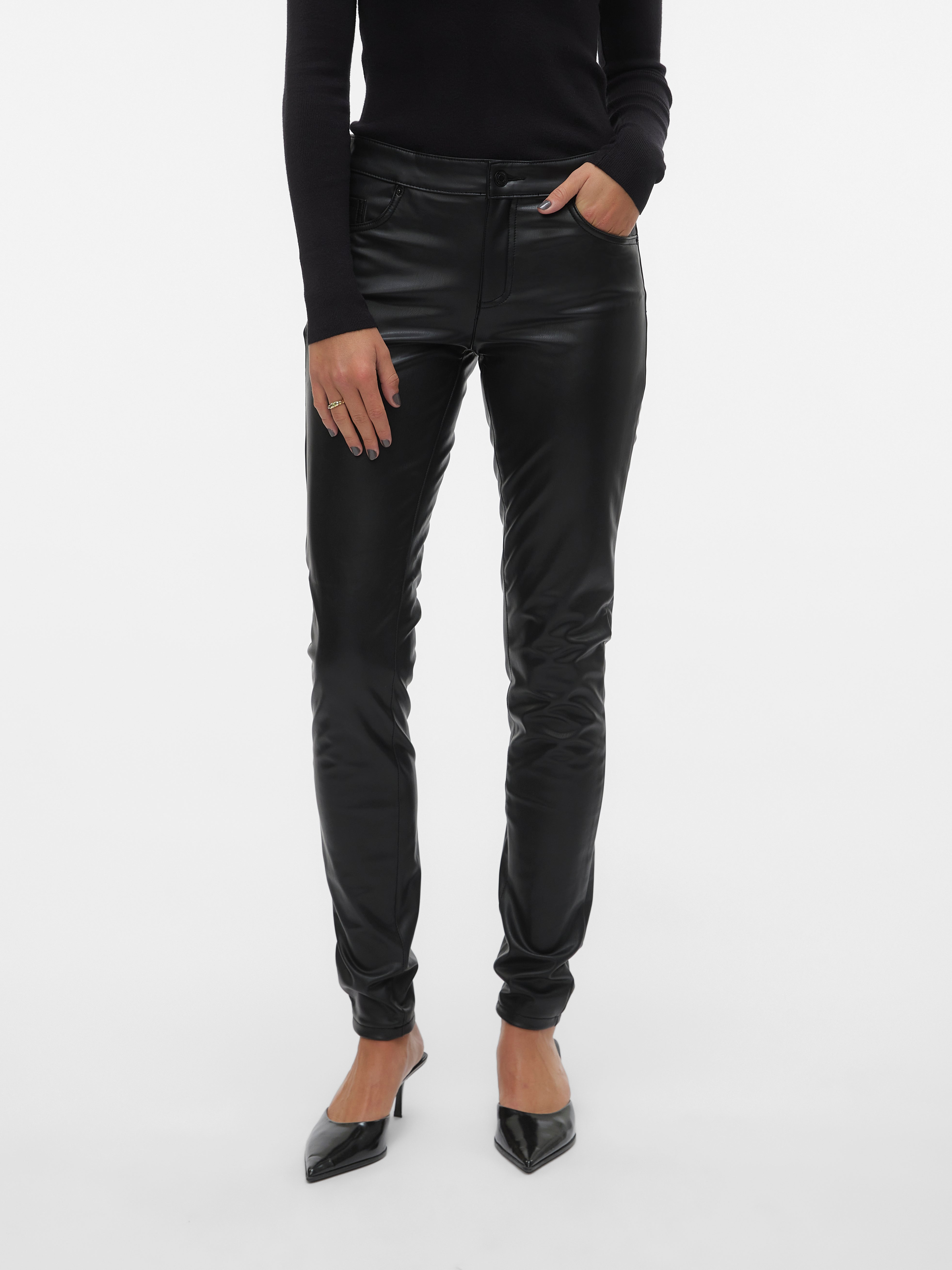 VERO MODA® VMLUXE Mid rise Trousers