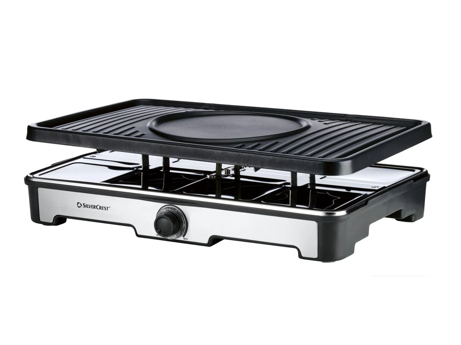 SILVERCREST Combinaison grill raclette et fondue Premium