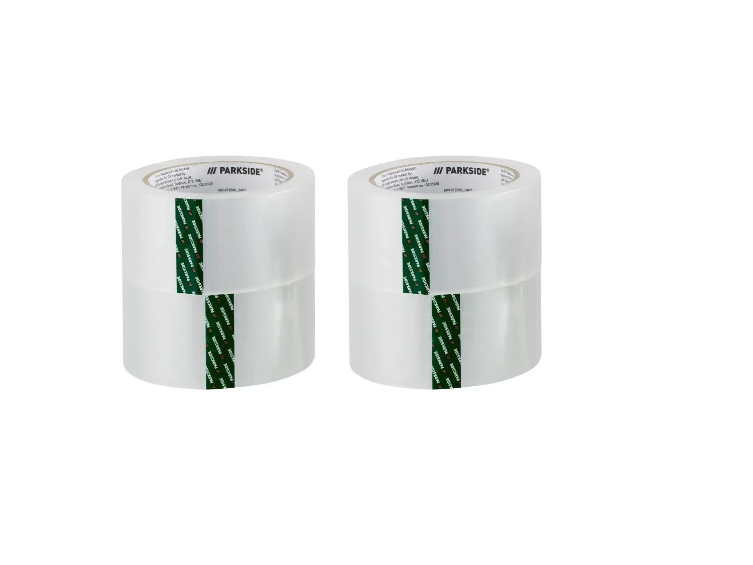 PARKSIDE Lot de 4 rubans adhsifs d'emballage