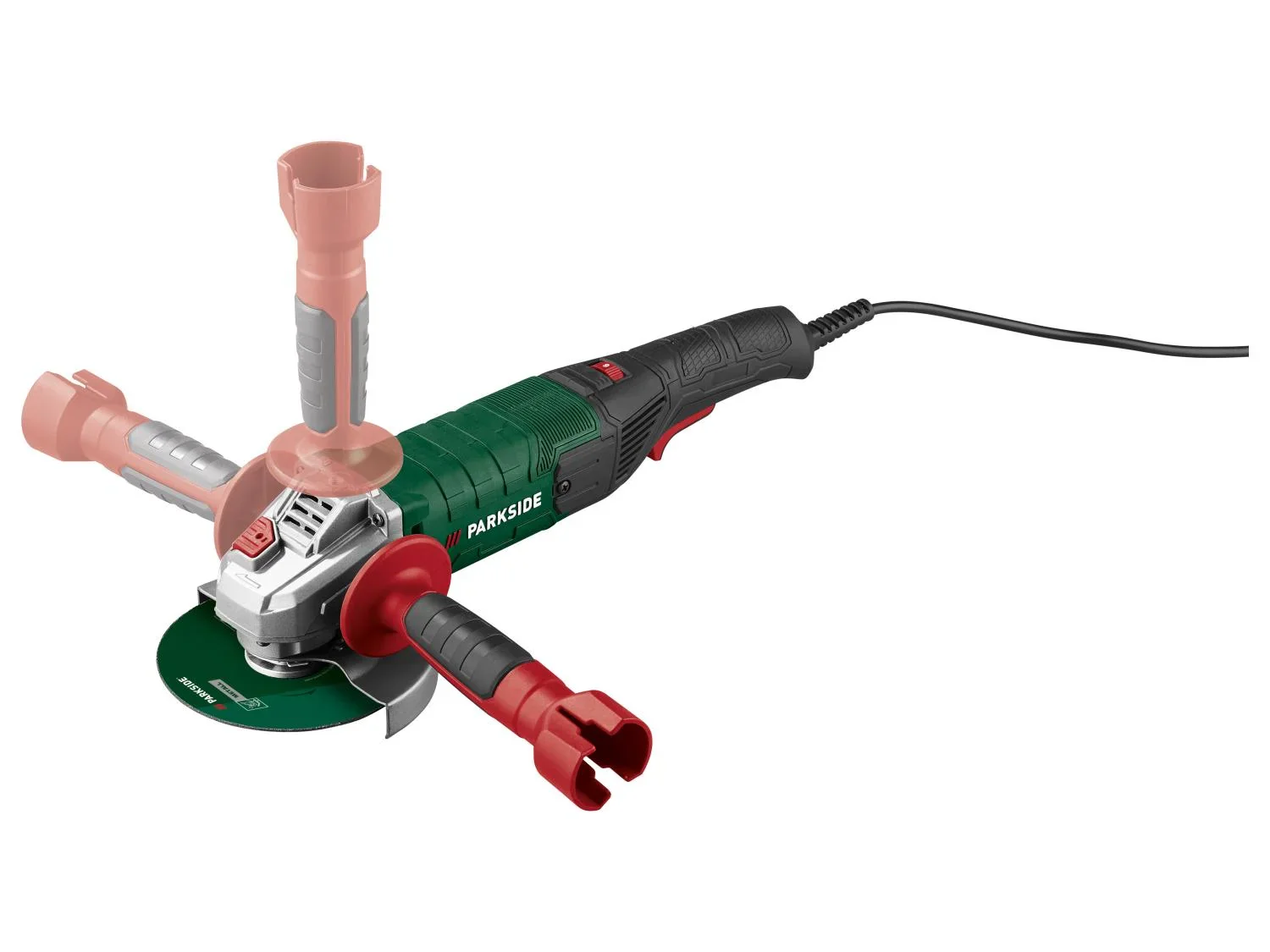 PARKSIDE Meuleuse dangle PWS 125 I9, 125 mm, 1200 W