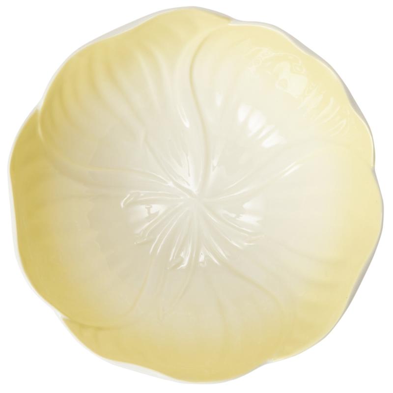 Flora skål 11,5 cm gul