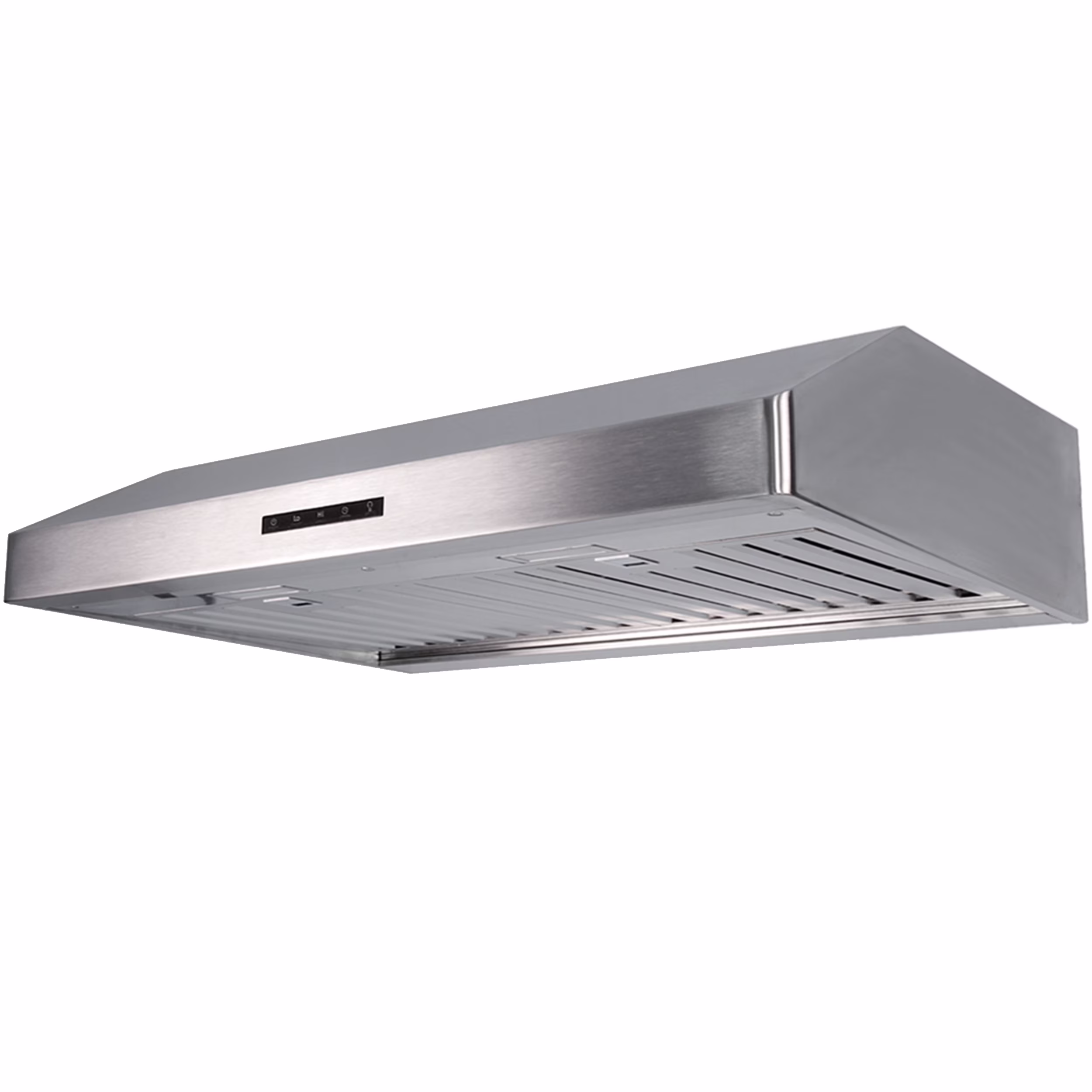 Pacific Economy Pro Under Cabinet Ducted Range Hood 30 in - 850 CFM 3 - Speed Powerful Kitchen Vent Hood - Electric Stainless Steel - Ultra Quiet, Glass Touch Control, 6W LED Lights PR6830AS